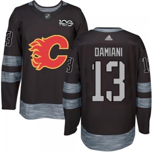 Youth Calgary Flames Riley Damiani Black 1917-2017 100th Anniversary Jersey - Authentic