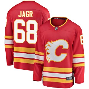 Youth Fanatics Branded Calgary Flames Jaromir Jagr Red Alternate Jersey - Breakaway