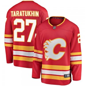 Youth Fanatics Branded Calgary Flames Andrei Taratukhin Red Alternate Jersey - Breakaway