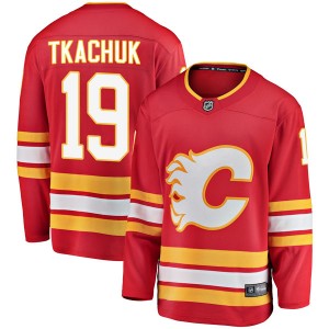 Youth Fanatics Branded Calgary Flames Matthew Tkachuk Red Alternate Jersey - Breakaway