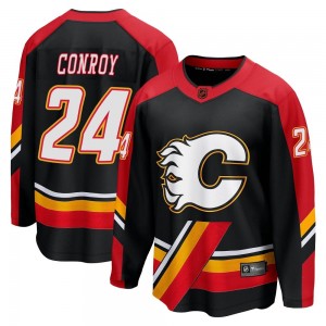 Youth Fanatics Branded Calgary Flames Craig Conroy Black Special Edition 2.0 Jersey - Breakaway