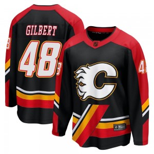 Youth Fanatics Branded Calgary Flames Dennis Gilbert Black Special Edition 2.0 Jersey - Breakaway