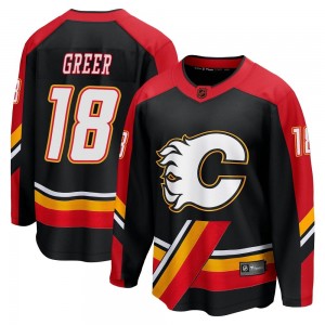 Youth Fanatics Branded Calgary Flames A.J. Greer Black Special Edition 2.0 Jersey - Breakaway