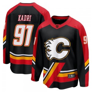 Youth Fanatics Branded Calgary Flames Nazem Kadri Black Special Edition 2.0 Jersey - Breakaway