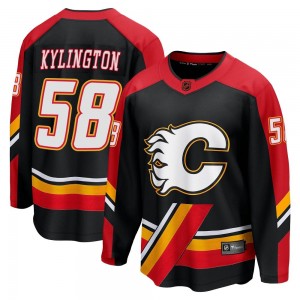 Youth Fanatics Branded Calgary Flames Oliver Kylington Black Special Edition 2.0 Jersey - Breakaway