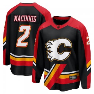 Youth Fanatics Branded Calgary Flames Al MacInnis Black Special Edition 2.0 Jersey - Breakaway