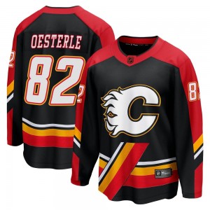 Youth Fanatics Branded Calgary Flames Jordan Oesterle Black Special Edition 2.0 Jersey - Breakaway