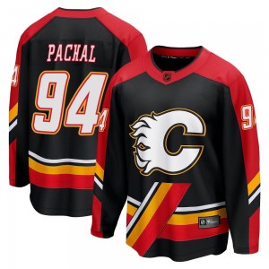 Youth Fanatics Branded Calgary Flames Brayden Pachal Black Special Edition 2.0 Jersey - Breakaway