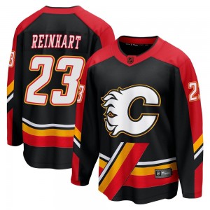 Youth Fanatics Branded Calgary Flames Paul Reinhart Black Special Edition 2.0 Jersey - Breakaway