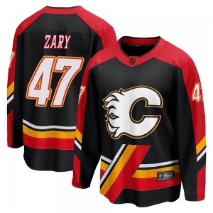 Youth Fanatics Branded Calgary Flames Connor Zary Black Special Edition 2.0 Jersey - Breakaway