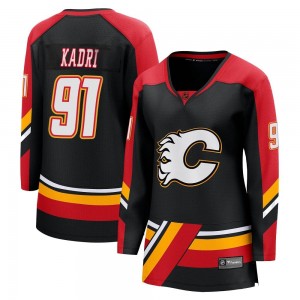 Women's Fanatics Branded Calgary Flames Nazem Kadri Black Special Edition 2.0 Jersey - Breakaway