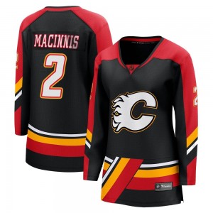 Women's Fanatics Branded Calgary Flames Al MacInnis Black Special Edition 2.0 Jersey - Breakaway
