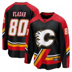 Men's Fanatics Branded Calgary Flames Dan Vladar Black Special Edition 2.0 Jersey - Breakaway