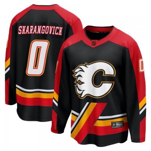Youth Fanatics Branded Calgary Flames Yegor Sharangovich Black Special Edition 2.0 Jersey - Breakaway