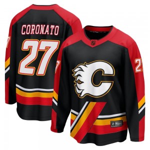 Men's Fanatics Branded Calgary Flames Matt Coronato Black Special Edition 2.0 Jersey - Breakaway